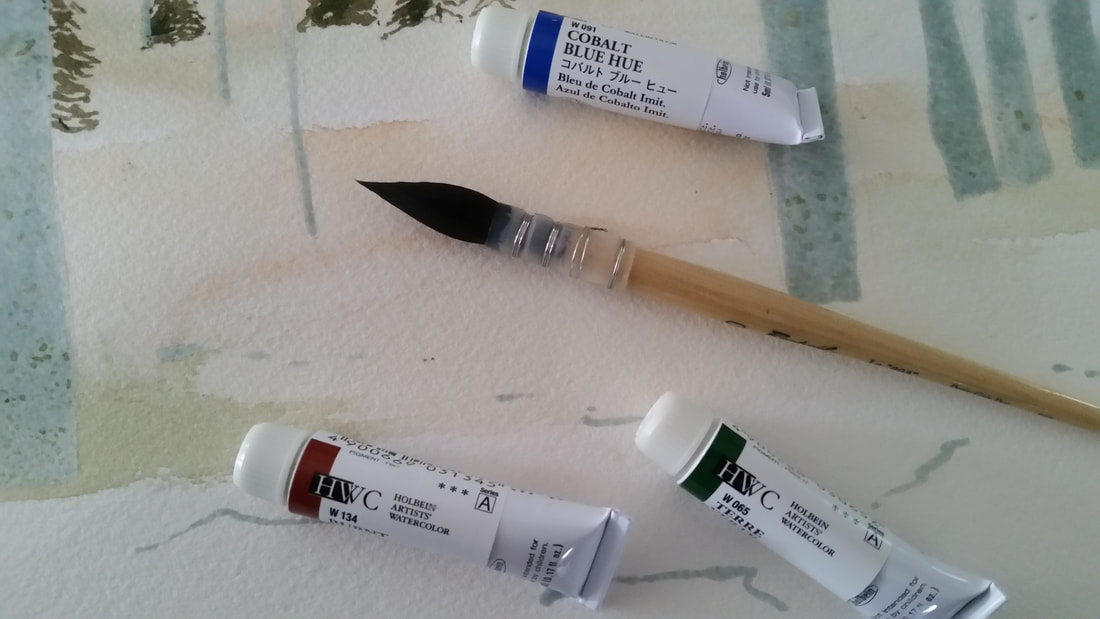 Review of Holbein Artists' Watercolour Paint Set of 30 - Jackson's Art Blog
